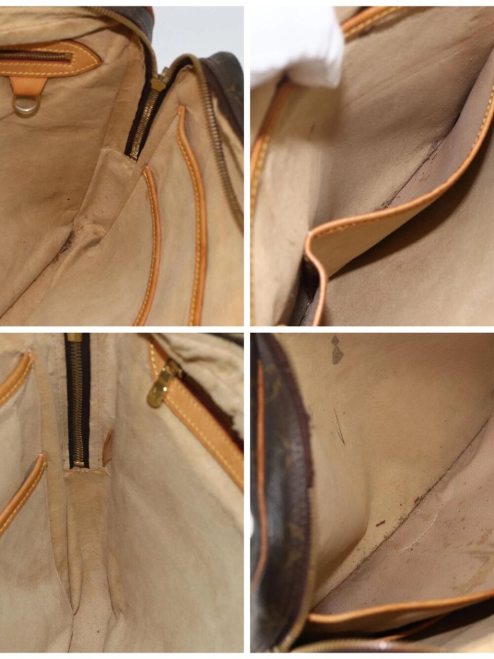 LOUIS VUITTON Porte Documents Voyage 2 Compartments Briefcase M53362 Auth ka2986 - Picture 14 of 15